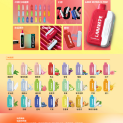 Alternative view of 新品上市🔥LANA16000口組合拋棄試電子煙 磁吸換彈可拆卸 買三支送主機